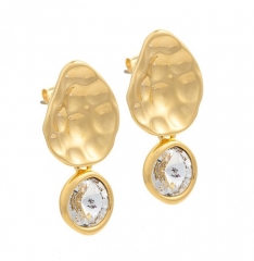 Серьги A1901SW-E05.1 BW/G Fiore Luna