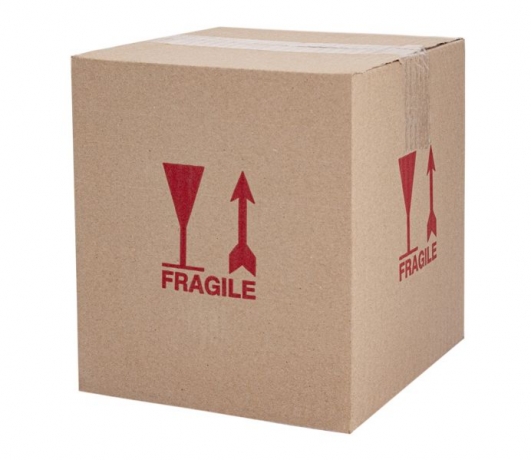 Ваза Enea, оранжевая, 33 см. SAN MIGUEL