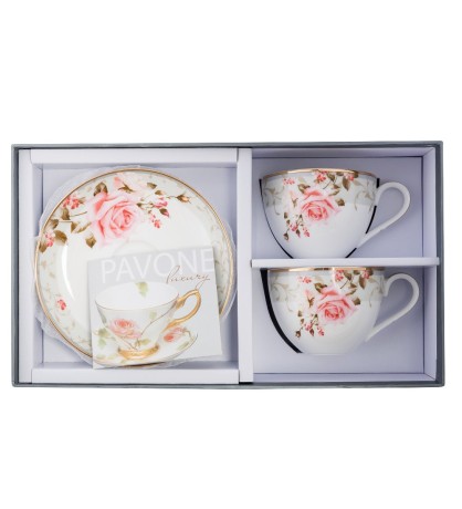 JK-206 Чайный набор на 2 перс. "Монте-Роза" (Monte Rosa Pavone)