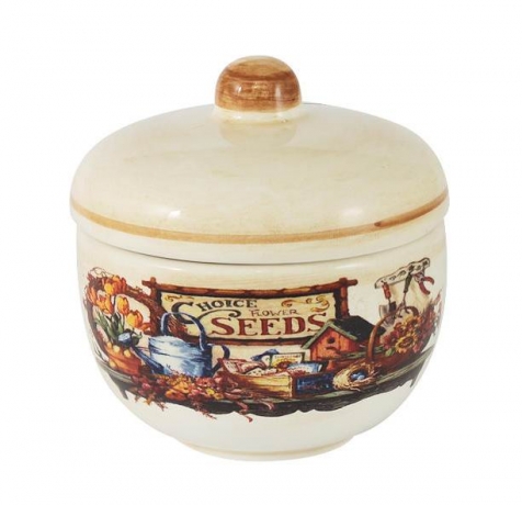 Сахарница Садовые цветы, 0,25 л. LCS