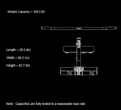 Опция Powertec Workbench Lat тяга сверху, аксессуар WB-LTA13