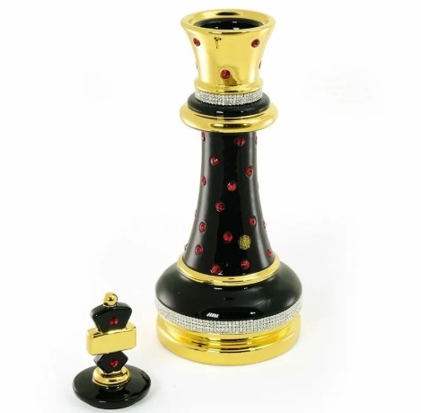 Король шахматы, 21х61 см. EMOZIONI, керамика, swarovski