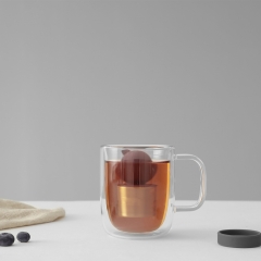 Ситечко для заваривания чая "Поплавок" Infusion, бордовый, Viva Scandinavia