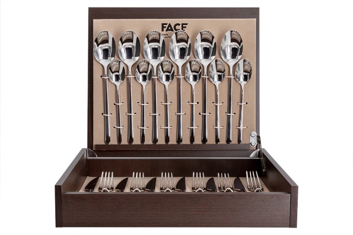 Набор столовых приборов Mariza, 6 персон, 24 предмета, Face