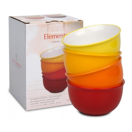 Набор 4-х салатников "Магма" Waechtersbach