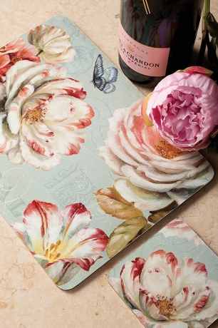 Поднос с подушкой Romantic Garden Kitchen Craft