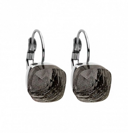 Серьги Firenze anthrazit 304000 BR/S Qudo