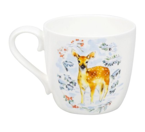 Кружка "Зимний олененок", 450 мл. Koenitz