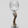 W-908-2R Бокал Burgundy с рожками косули