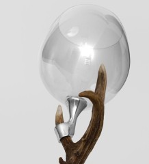 W-908-2R Бокал Burgundy с рожками косули