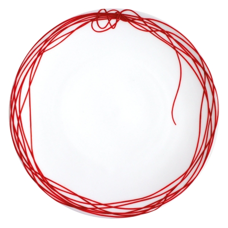 Тарелка обеденная, 28 см. FIL ROUGE NODI Taitu