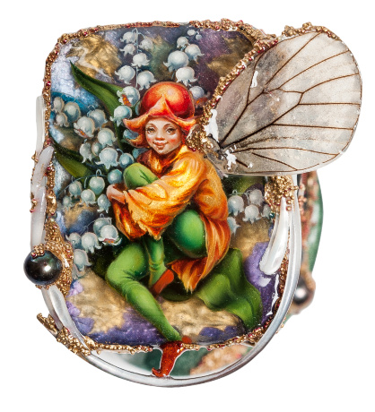 ШК-50/17 Шкатулка "Мотылек" исп. Шеншины