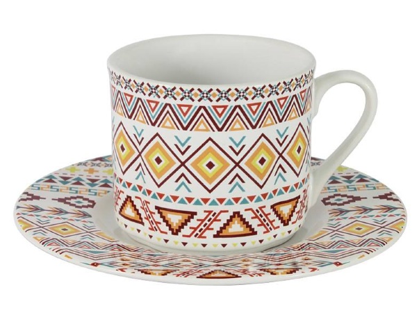 Чашка с блюдцем Ацтека, 200 мл. IMARI