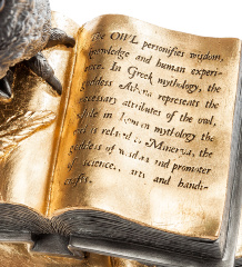 WS- 87 Статуэтка "Мудрый Филин"