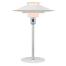 Настольный светильник RIVOLI, Ø40 см. белый/метал, Halo Design