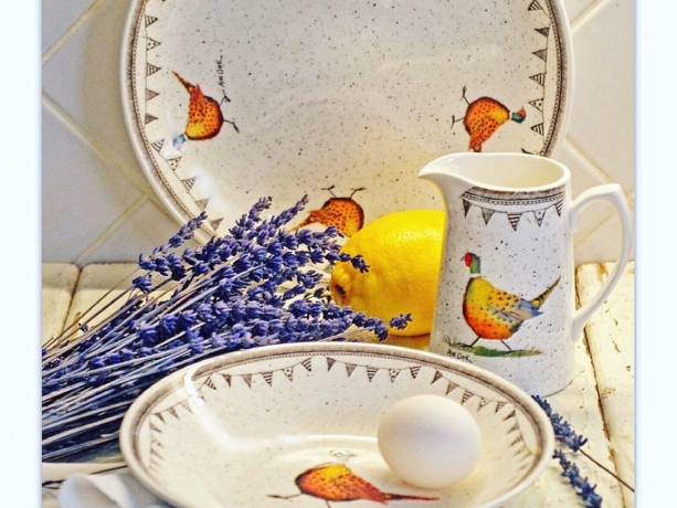 Тарелка десертная Живая природа Алекс Кларк, 20 см. Churchill