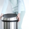 Мусорный бак Touch Bin (60 л), Стальной матовый (FPP) Brabantia