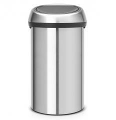 Мусорный бак Touch Bin (60 л), Стальной матовый (FPP) Brabantia