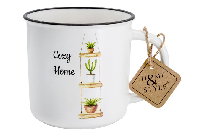 Кружка Уютный дом, 0,38 л. Home & Style