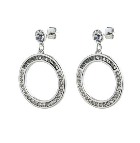 Серьги CAL+CRY A2110NM-E02.1.1 BW/S