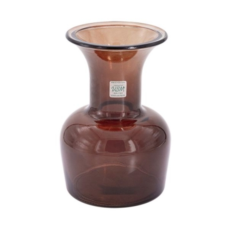 Ваза Enea, тёмно-коричневая, 20 см. SAN MIGUEL