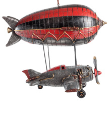 WS-280 Статуэтка в стиле Стимпанк "Дирижабль"