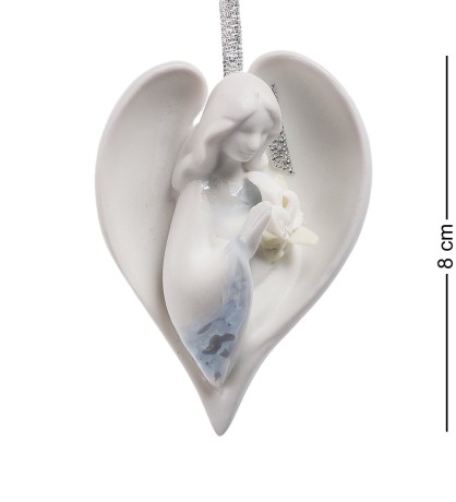 CMS-17/23 Фигурка подвесная "Ангел с букетом" (Pavone)
