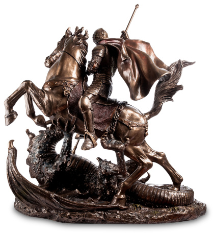 WS-600 Статуэтка "Святой Георгий"