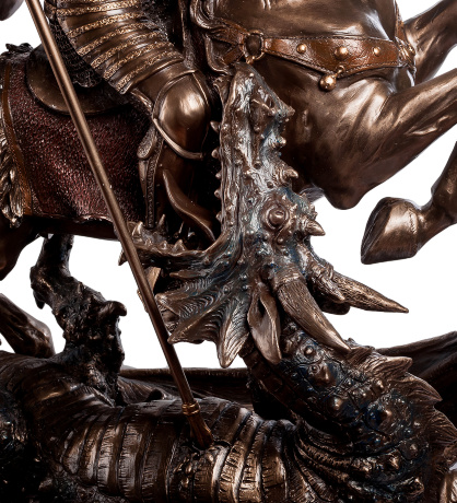 WS-600 Статуэтка "Святой Георгий"