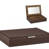 Шкатулка для ювелирных изделий с зеркалом, 24х16х5 см. Brown Andrea House