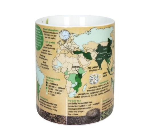 Кружка "Серия знаний" - Чай, 490 мл. Koenitz