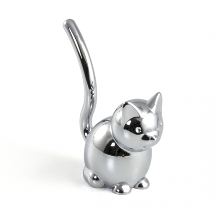 Подставка для колец Zoola Кошка хром, Umbra
