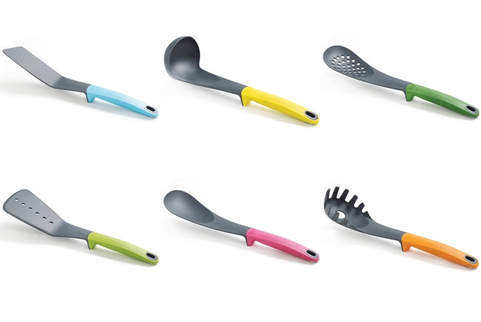 Набор из 6 кухонных инструментов Elevate™ разноцветный