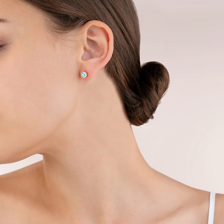 Серьги Light Blue-Gold 0227/21-0755 Coeur de Lion