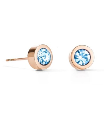 Серьги Light Blue-Gold 0227/21-0755 Coeur de Lion