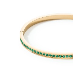 Кольцо Dark Green-Gold