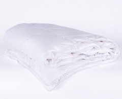 Одеяло всесезонное (для детей до 3 лет) "Пуховое Облако" 100х150, из белого гусиного пуха, кассетная технология