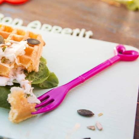 Набор из 4 вилок для торта SUSI KOZIOL, прозрачный