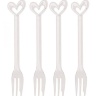 Набор из 4 вилок для торта SUSI KOZIOL, прозрачный