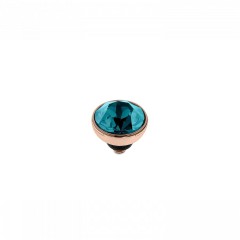 Шарм Bottone Blue Zircon 8 мм