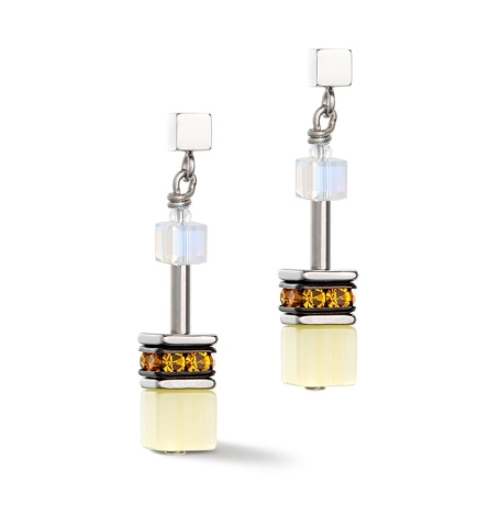 Серьги Joyful Colours Yellow Coeur de Lion