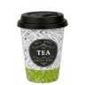 Кружка на вынос с крышкой "Чайные беседы", 380 мл. Koenitz