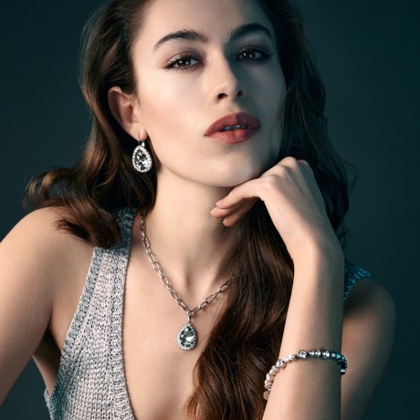 Колье METTA SS GREY /CRYSTAL