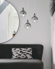 Подвесной светильник BALL BALL, Ø15, дымчатый/стекло Halo Design