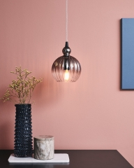 Подвесной светильник BALL BALL, Ø15, дымчатый/стекло Halo Design