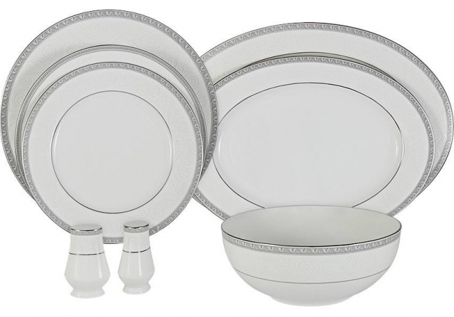 Обеденный сервиз на 6 персон Луна, Narumi 23 предмета