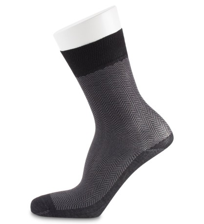 Носки мужские Dark Breeze ASUM-0010 40-42 черно-серый (Artsocks)