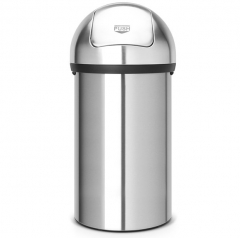 Мусорный бак Push Bin (60 л), Стальной матовый Brabantia