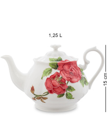 JS-07 Чайный сервиз на 6 персон "Роза Рафаэлло" (Pavone)