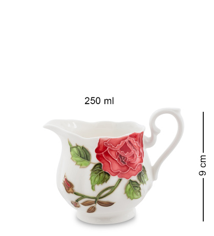 JS-07 Чайный сервиз на 6 персон "Роза Рафаэлло" (Pavone)